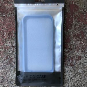 iPhone 10 XR phone case, slim/ lightweight, light blue